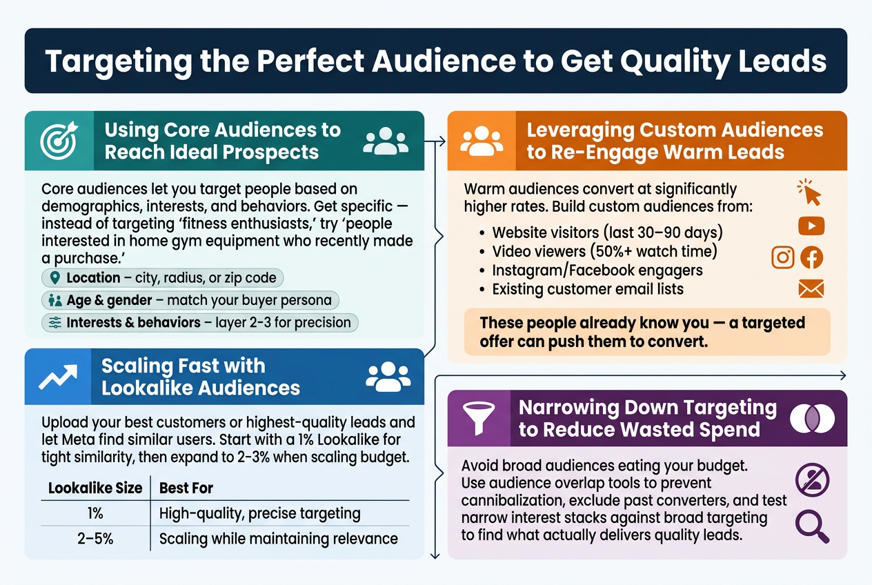 Meta Ads Lead Generation Targeting the Perfect Audience to Get Quality Leads