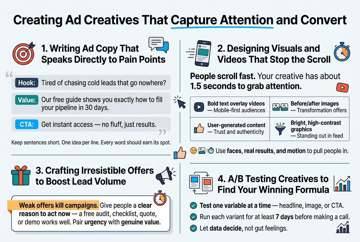 Meta Ads Lead Generation Creating Ad Creatives That Capture Attention and Convert