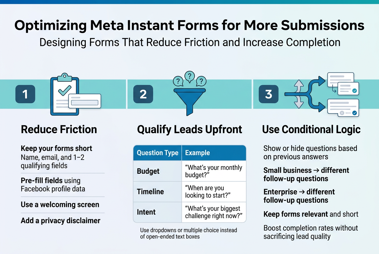 Meta Ads Lead Generation Optimizing Meta Instant Forms for More Submissions