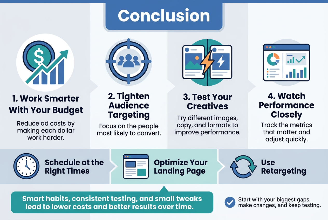 How to Reduce Facebook Ad Costs: 10 Proven Strategies, conclusion