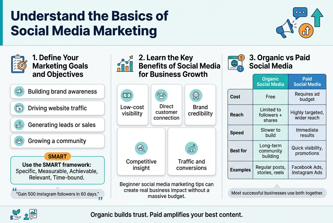 Understand the Basics of Social Media Marketing, Social Media Marketing Strategy for Beginners