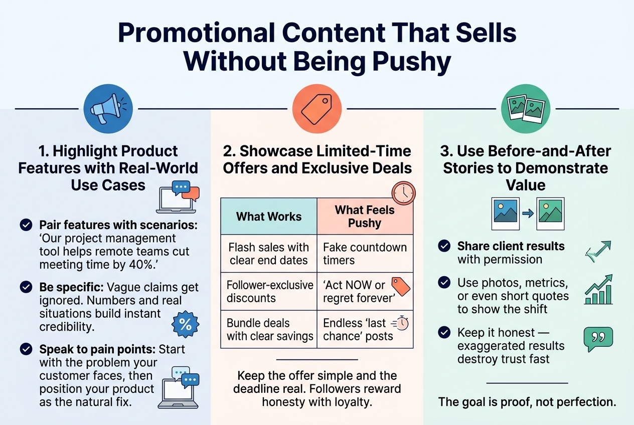 Content ideas for business pages and social media marketing strategy