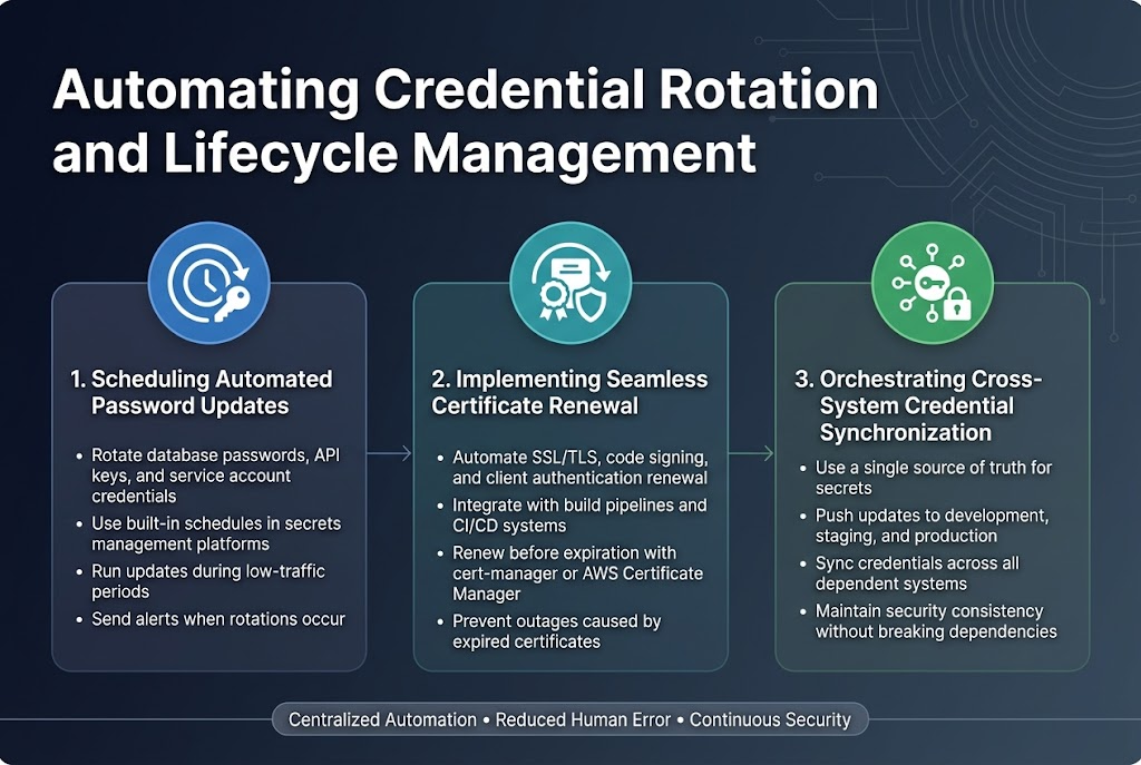 Automating Credential Rotation and Lifecycle Management