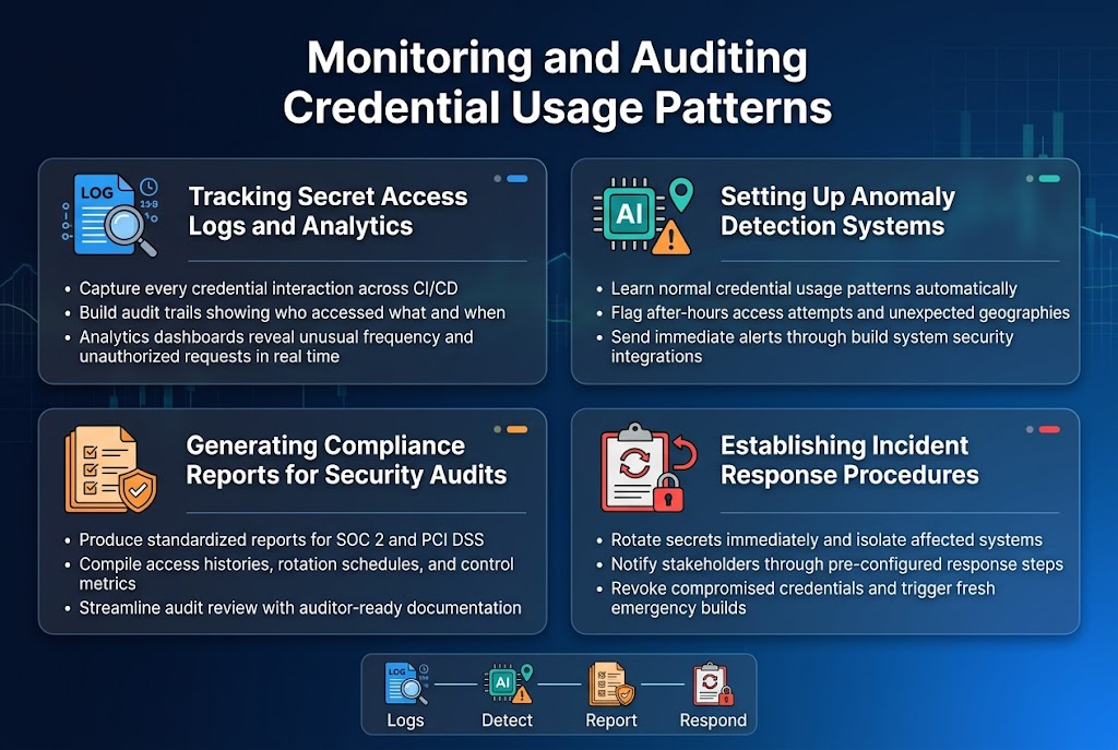 Monitoring and Auditing Credential Usage Patterns