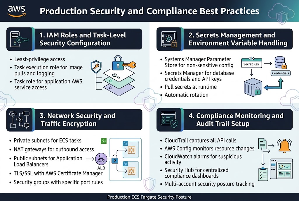 Production Security and Compliance Best Practices
