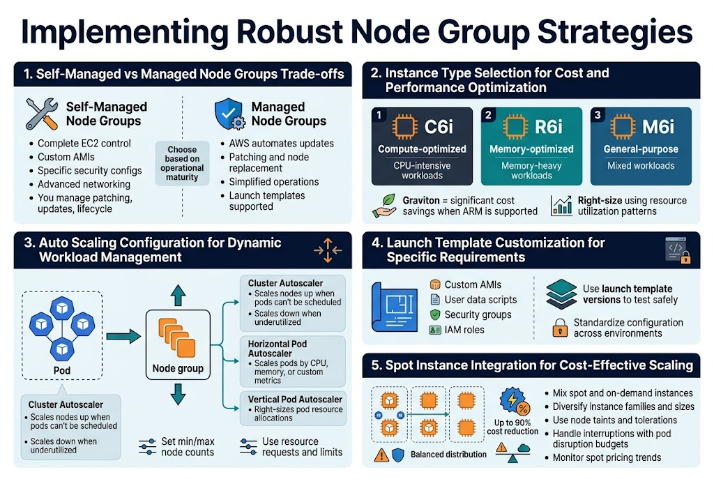 Implementing Robust Node Group Strategies