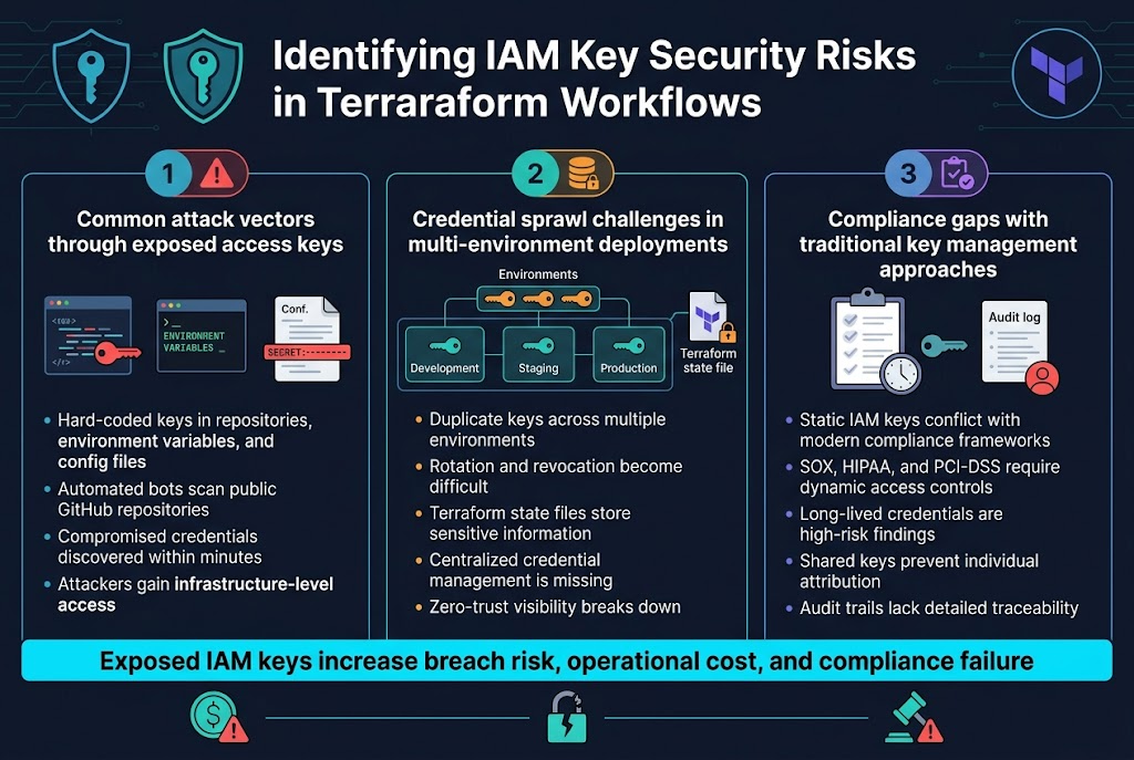 Identifying IAM Key Security Risks in Terraform Workflows