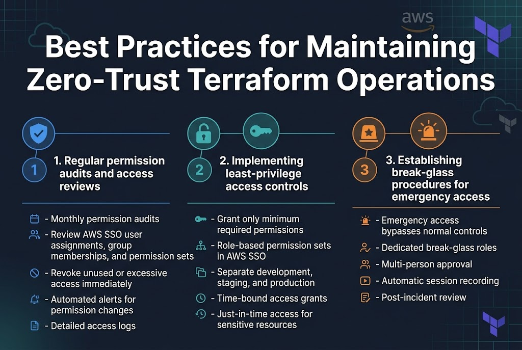 Best Practices for Maintaining Zero-Trust Terraform Operations