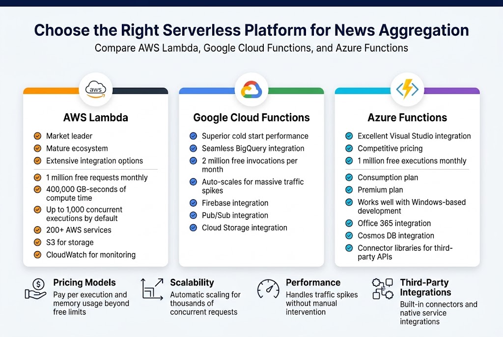 Choose the Right Serverless Platform for News Aggregation