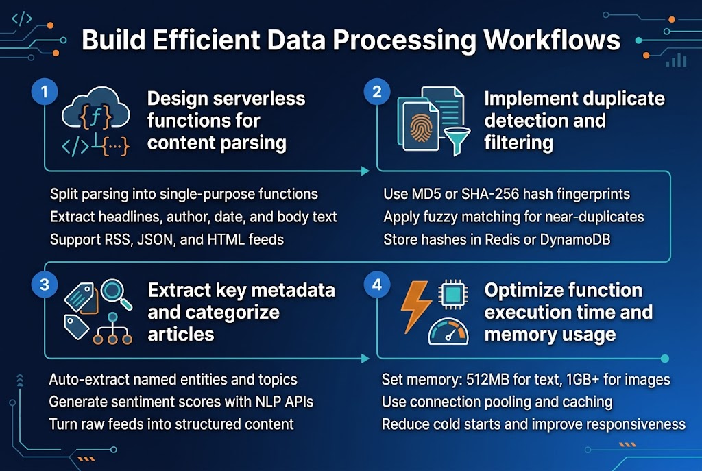 Build Efficient Data Processing Workflows