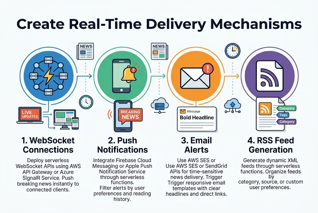 Create Real-Time Delivery Mechanisms