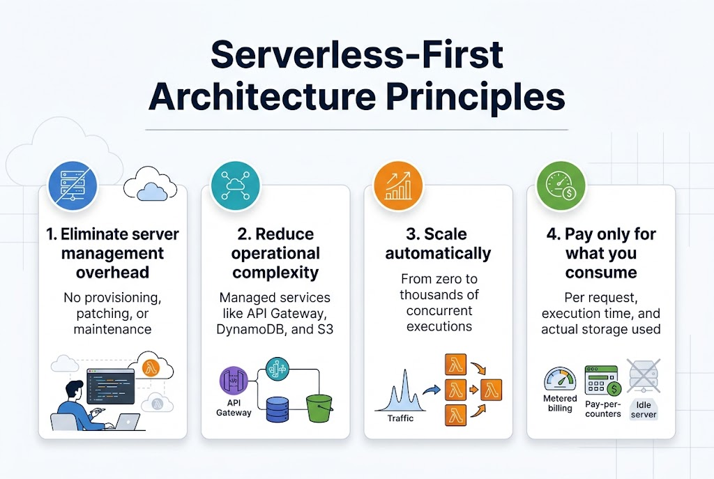 Serverless-First Architecture Principles