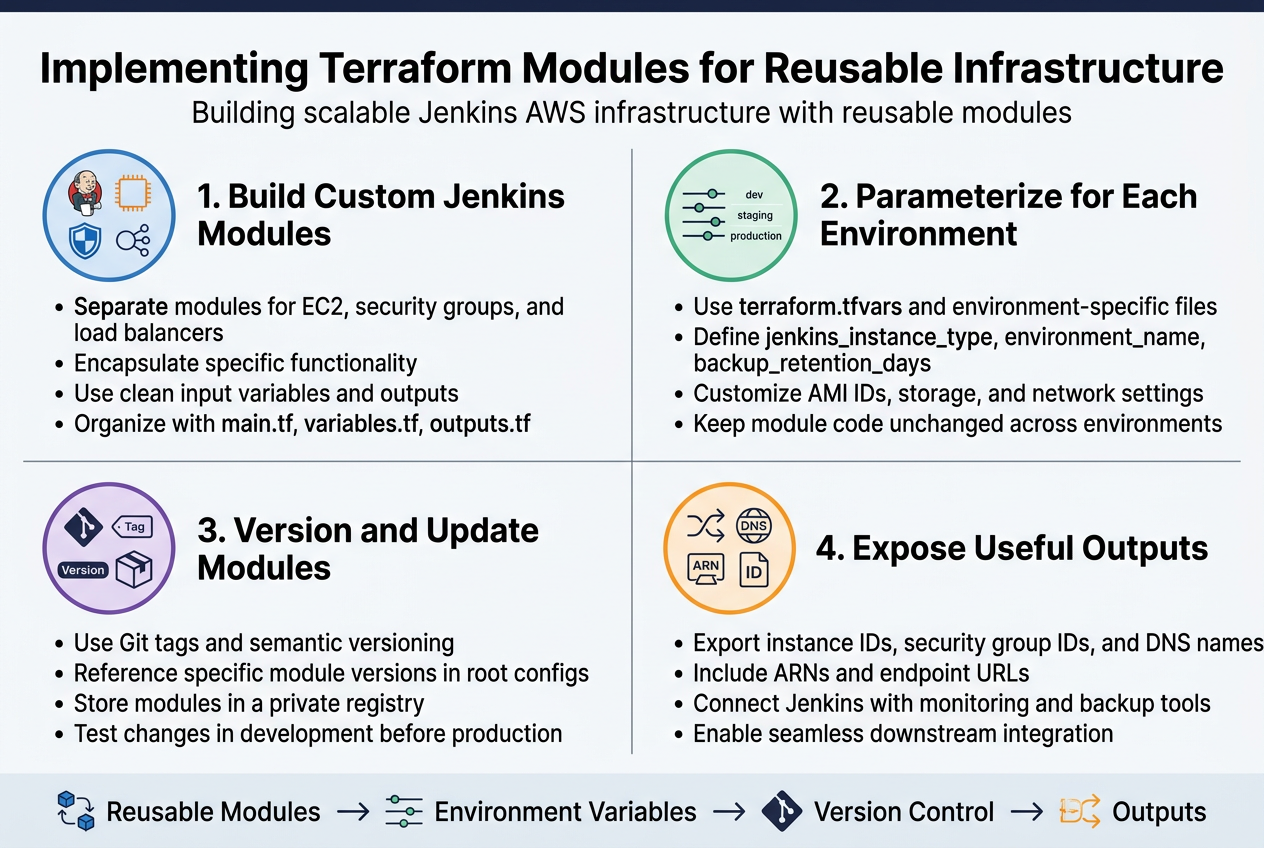 Implementing Terraform Modules for Reusable Infrastructure