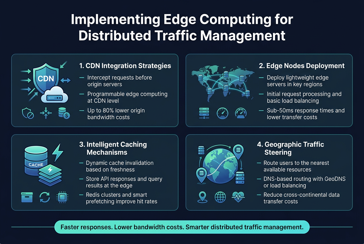 Implementing Edge Computing for Distributed Traffic Management