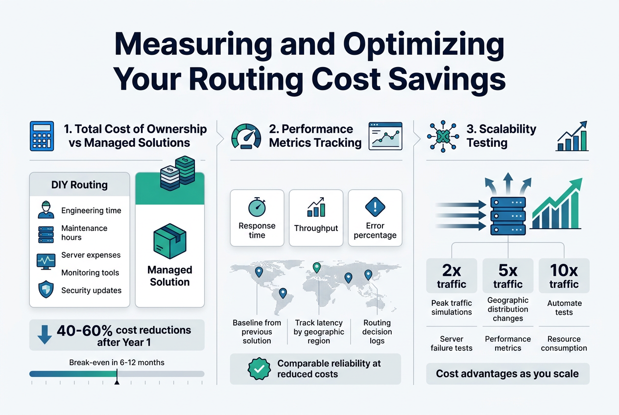 Measuring and Optimizing Your Routing Cost Savings