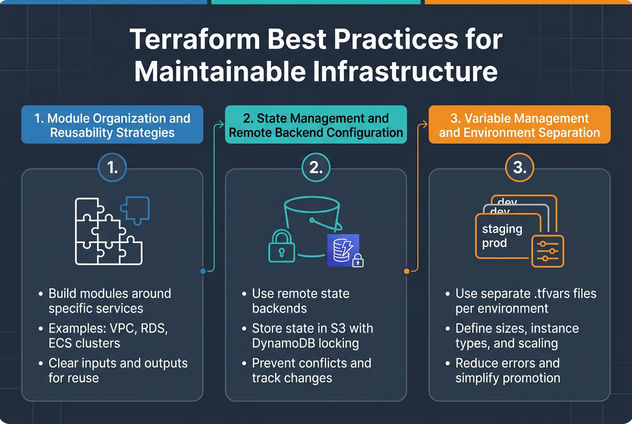 Terraform Best Practices for Maintainable Infrastructure
