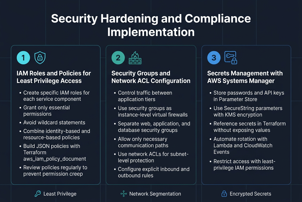 Security Hardening and Compliance Implementation