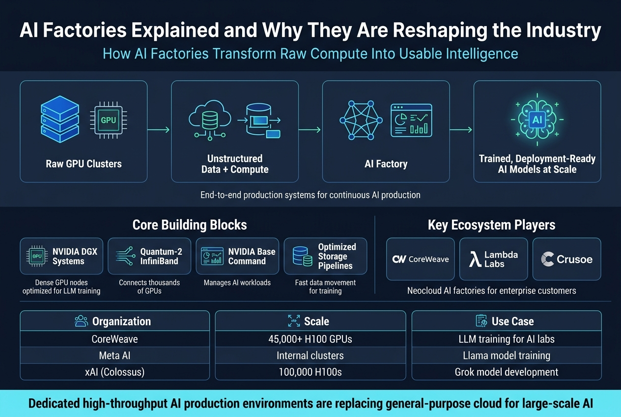 AI Factories Explained and Why They Are Reshaping the Industry
