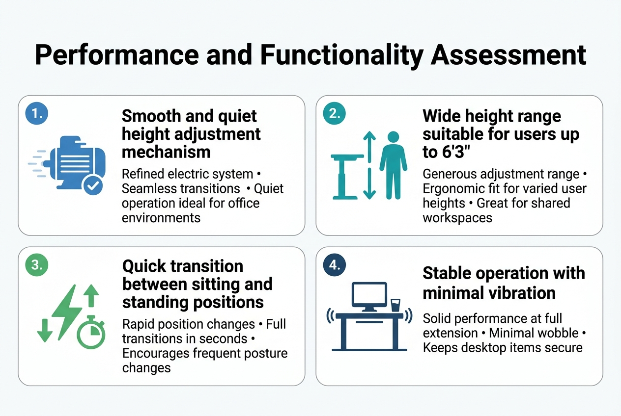 Veken 55 Inch Electric Standing Desk