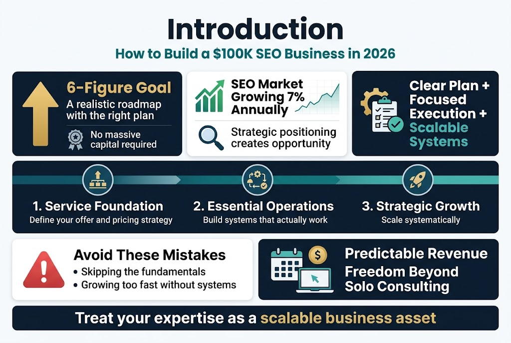 How to Build a $100K SEO Business in 2026