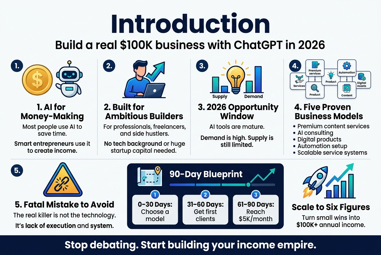 How to Build a $100K ChatGPT Business