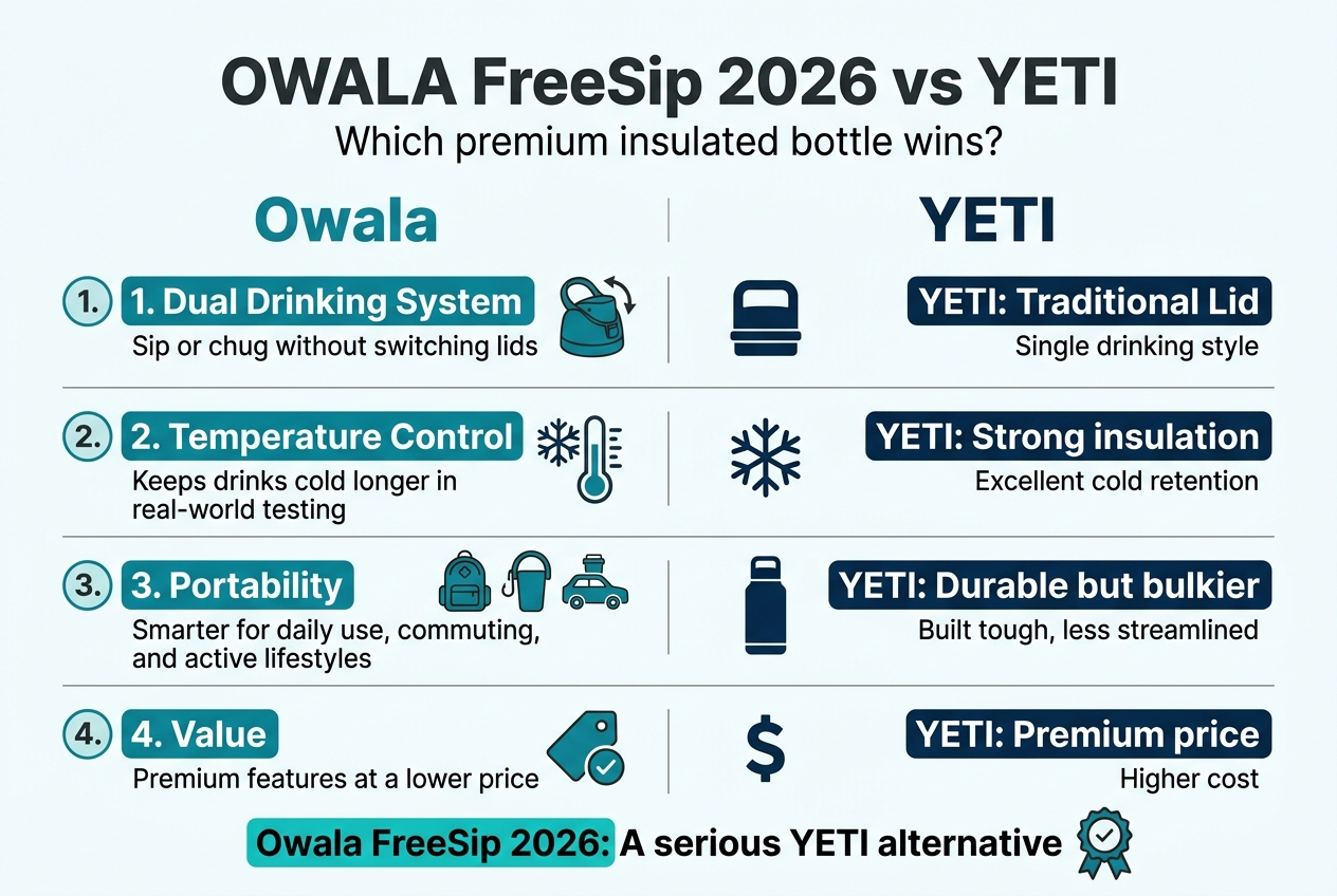 7 Features That Make Owala FreeSip 2026 Superior