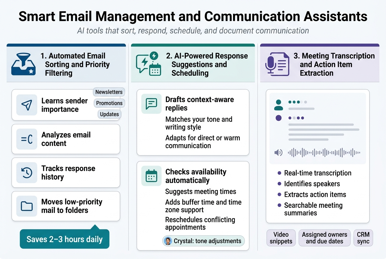 Smart Email Management and Communication Assistants