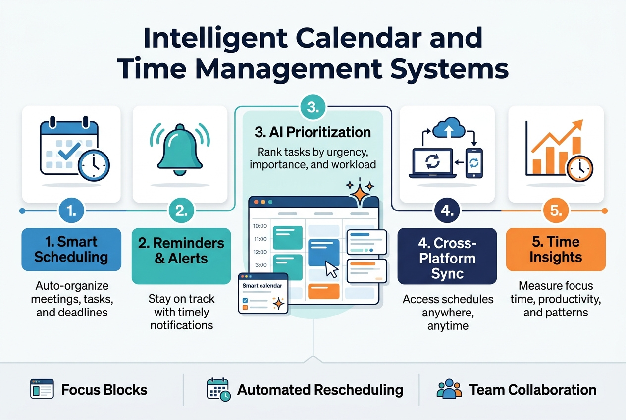 Intelligent Calendar and Time Management Systems