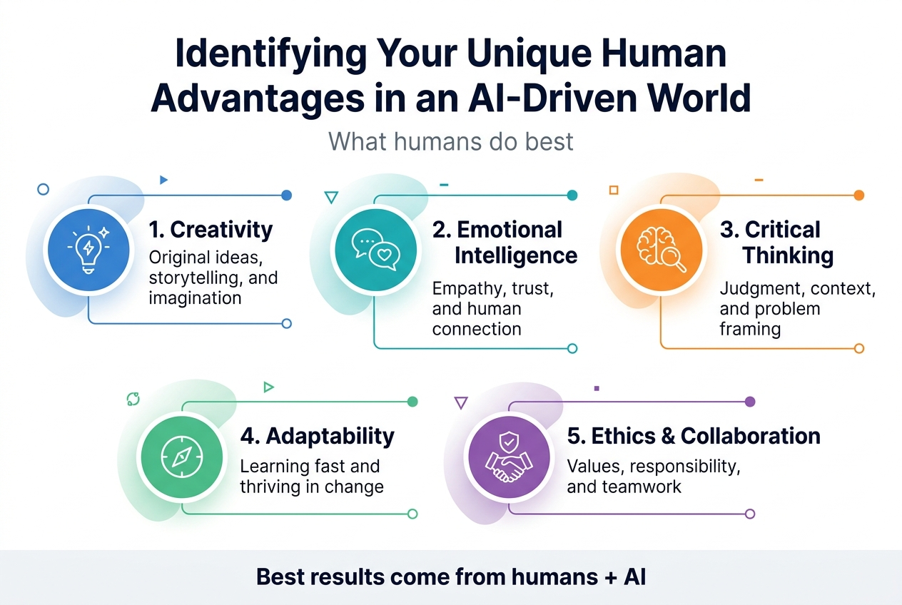 Identifying Your Unique Human Advantages in an AI-Driven World