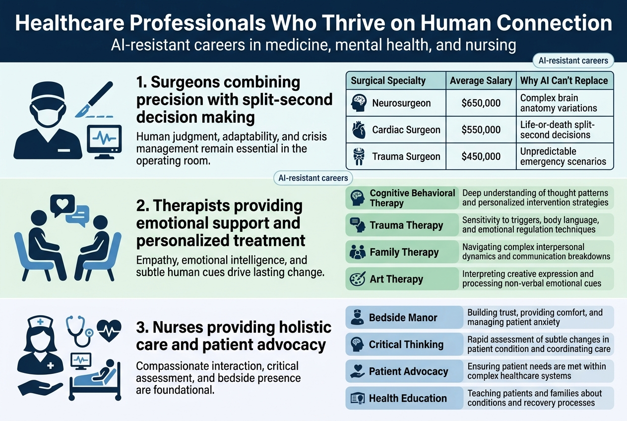 Healthcare Professionals Who Thrive on Human Connection