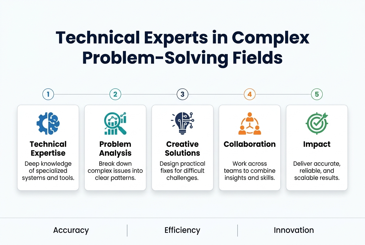 Technical Experts in Complex Problem-Solving Fields