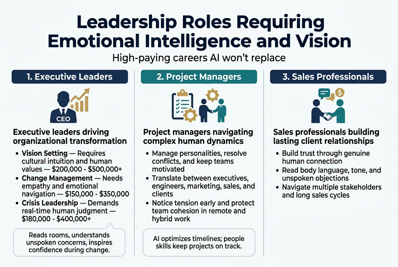 Leadership Roles Requiring Emotional Intelligence and Vision