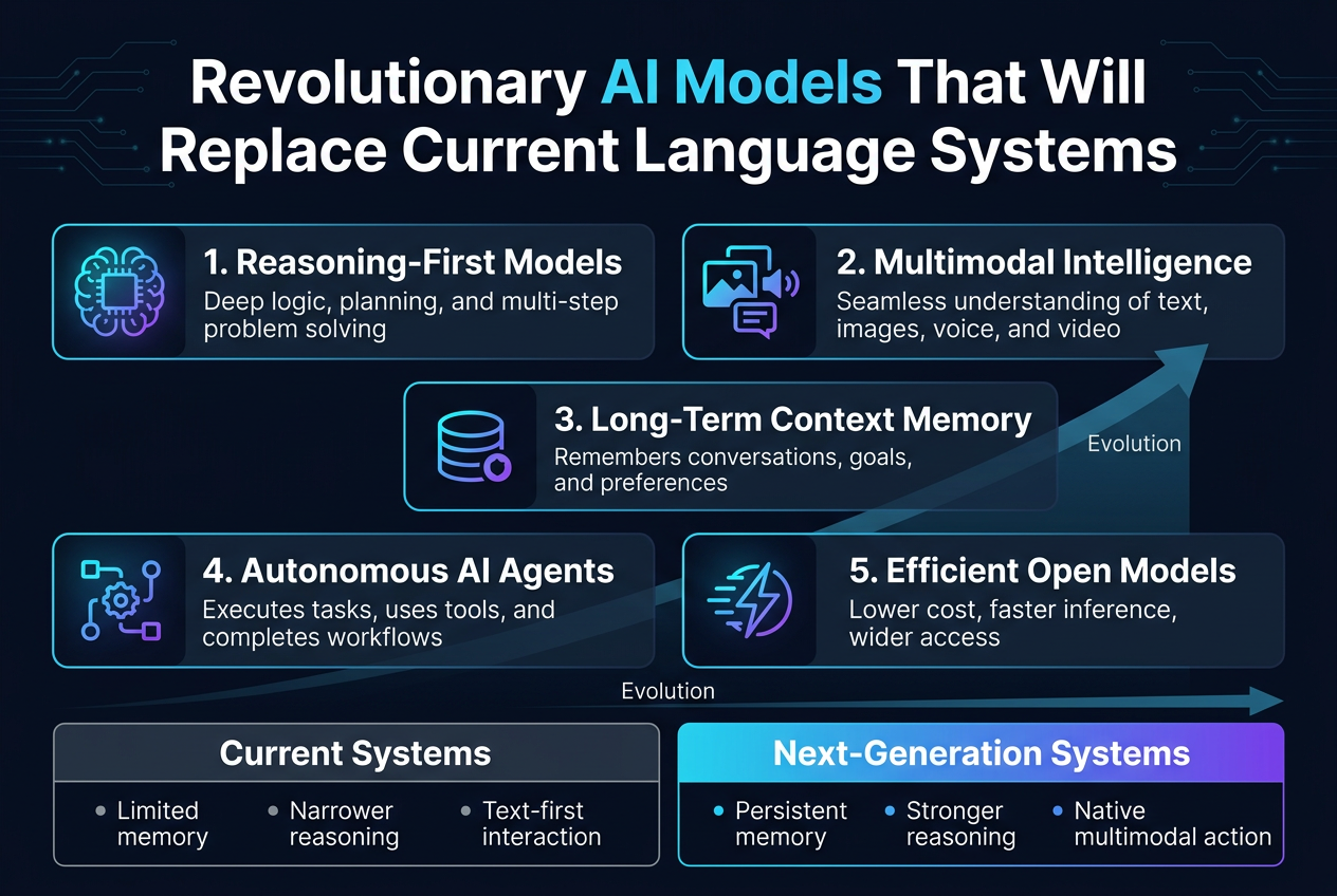 Revolutionary AI Models That Will Replace Current Language Systems