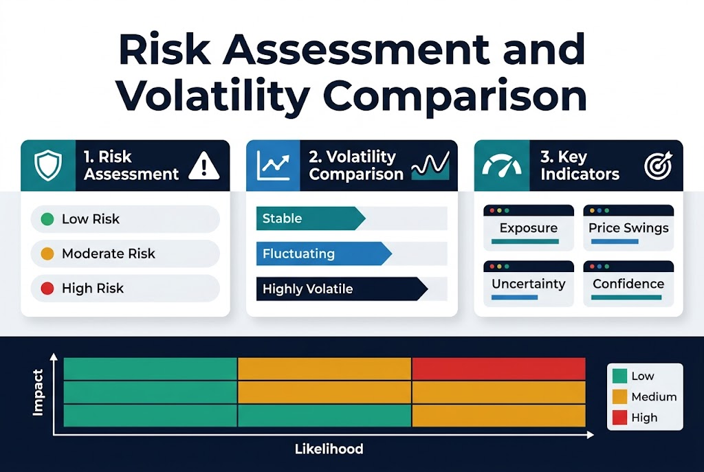 Risk Assessment and Volatility Comparison