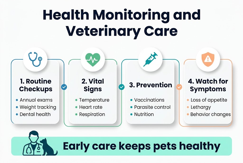 Health Monitoring and Veterinary Care