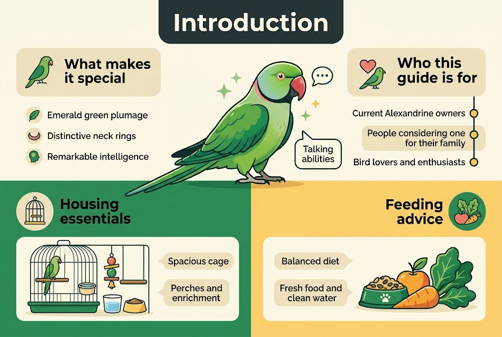 Alexandrine Parakeet