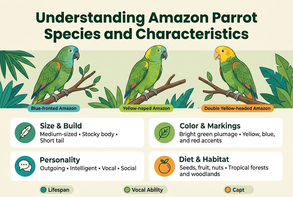 Amazon Parrots 