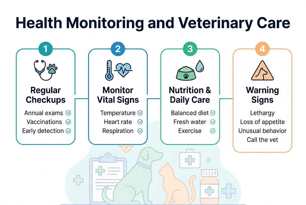 Health Monitoring and Veterinary Care
