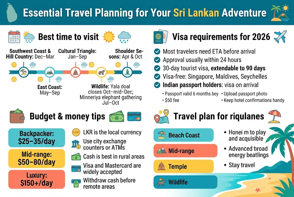 Essential Travel Planning for Your Sri Lankan Adventure