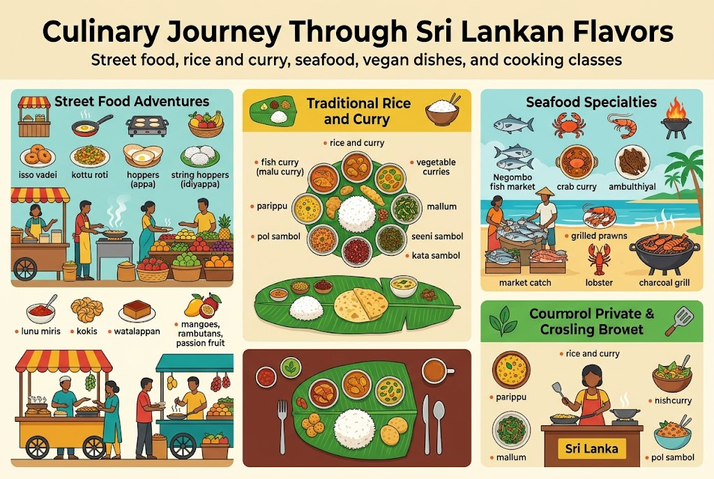Culinary Journey Through Sri Lankan Flavors