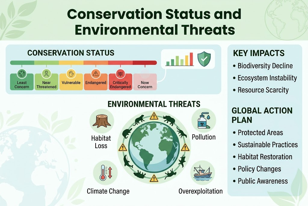 Conservation Status and Environmental Threats