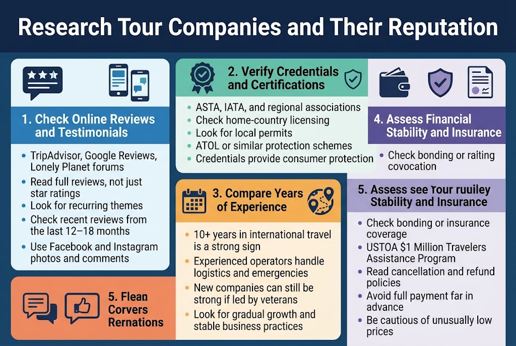 How to Choose the Perfect International Group Tour 4 Research Tour Companies and Their Reputation