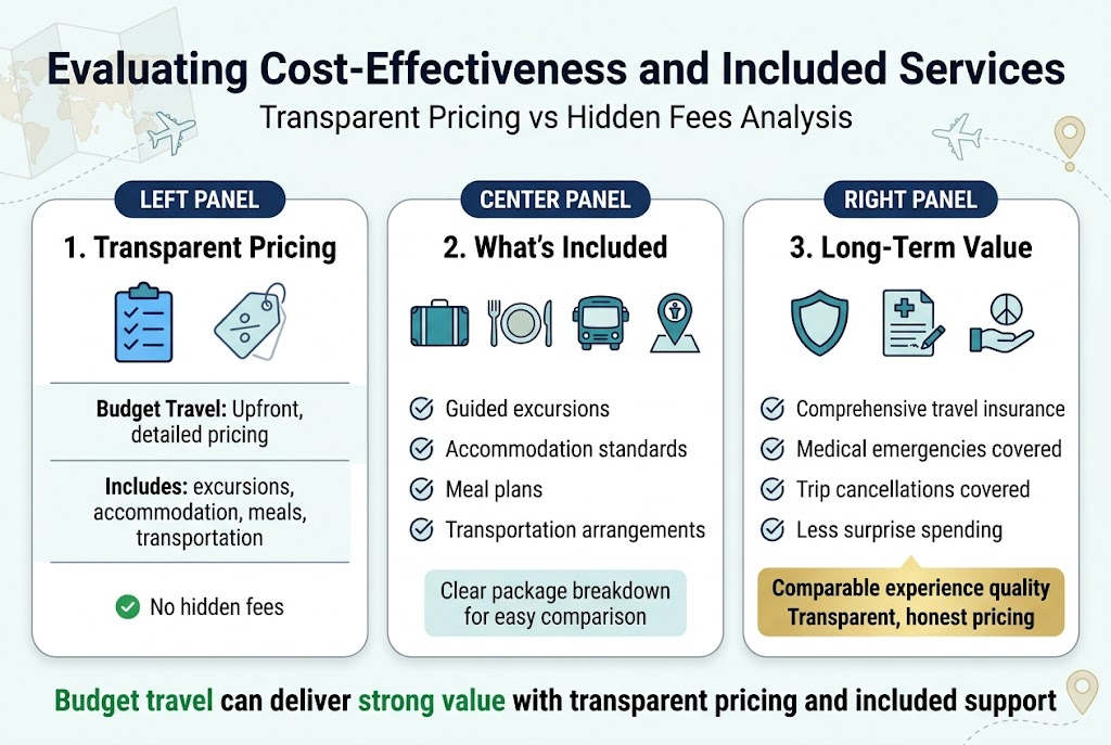 Travel Industry EXPOSED: How One Budget Company Beats Every Expensive Agent 5 Evaluating Cost-Effectiveness and Included Services