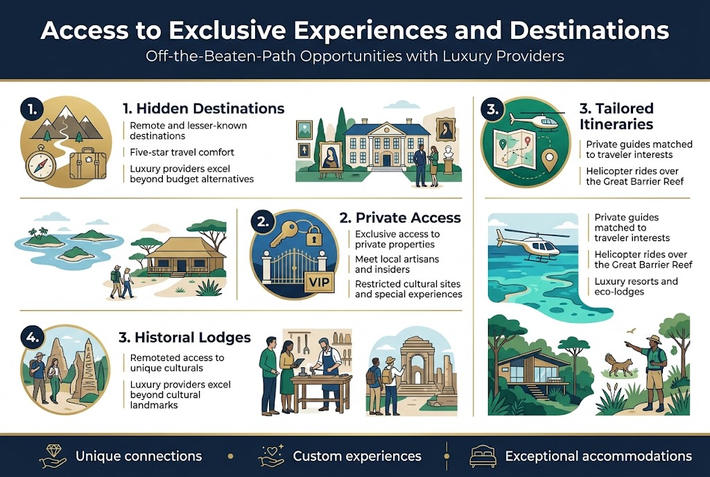 Travel Industry EXPOSED: How One Budget Company Beats Every Expensive Agent 6 Access to Exclusive Experiences and Destinations