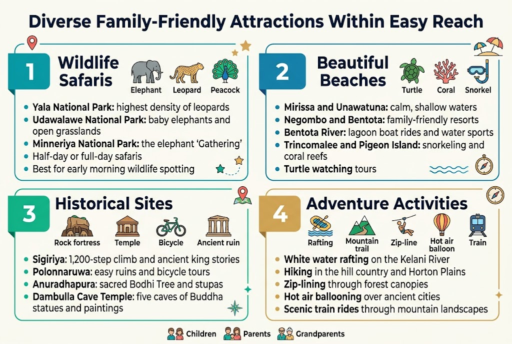 Why Sri Lanka is the #1 Trending Destination for Indian Families in 2026. 5 Diverse Family-Friendly Attractions Within Easy Reach