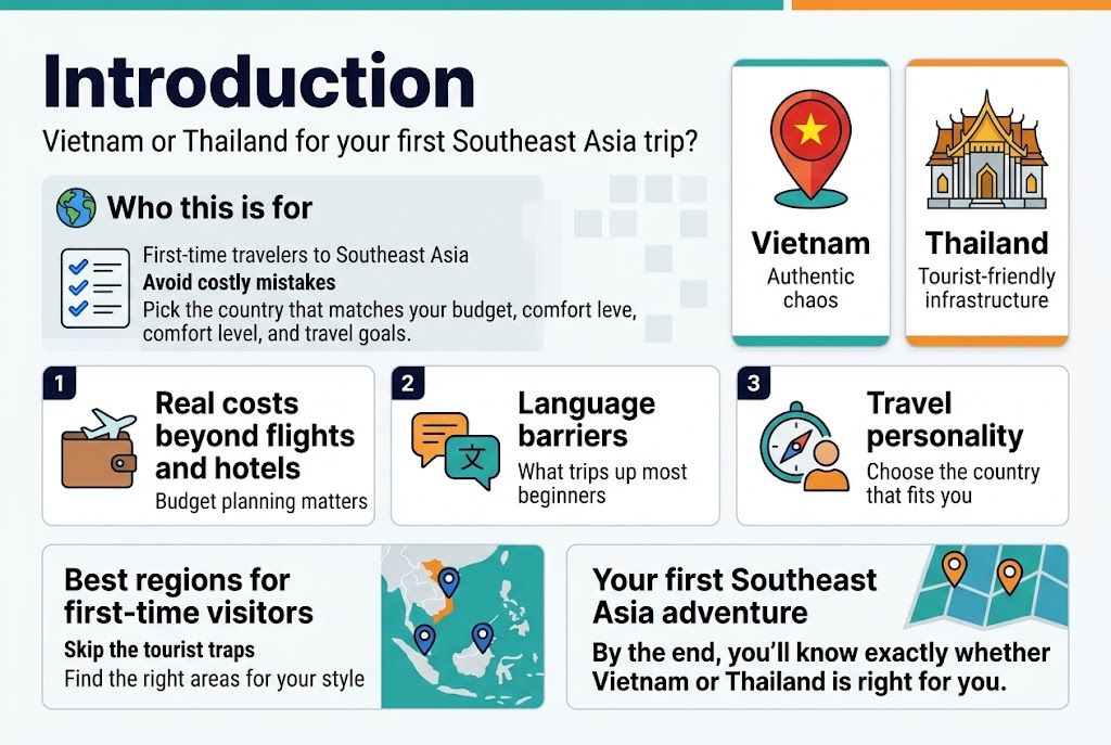 Why 73% of First-Time Travelers Regret Their Choice: Vietnam vs Thailand Decoded 2 introduction