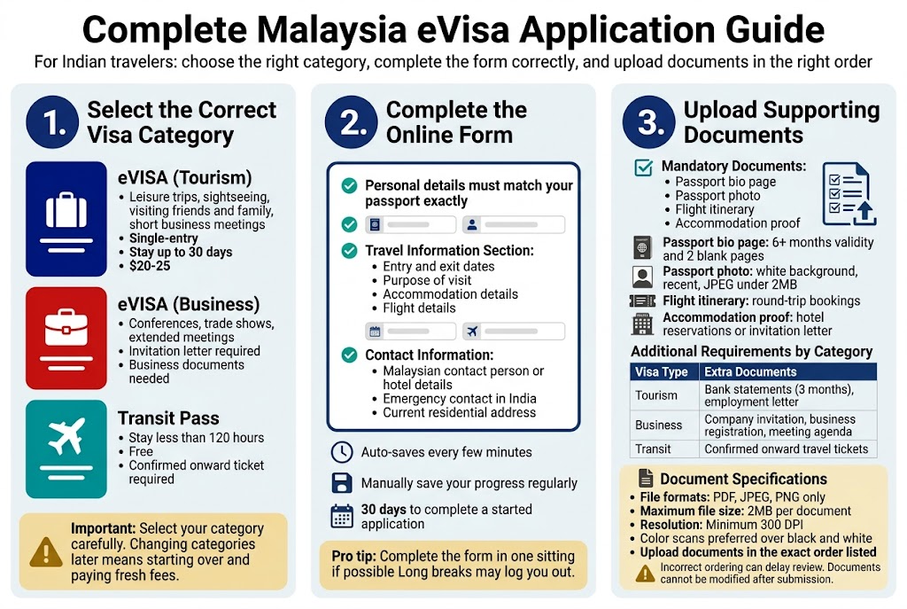 The Secret 15-Minute E-Visa Trick That Gets Indians Into Vietnam & Malaysia INSTANTLY 5 Complete Malaysia eVisa Application Guide