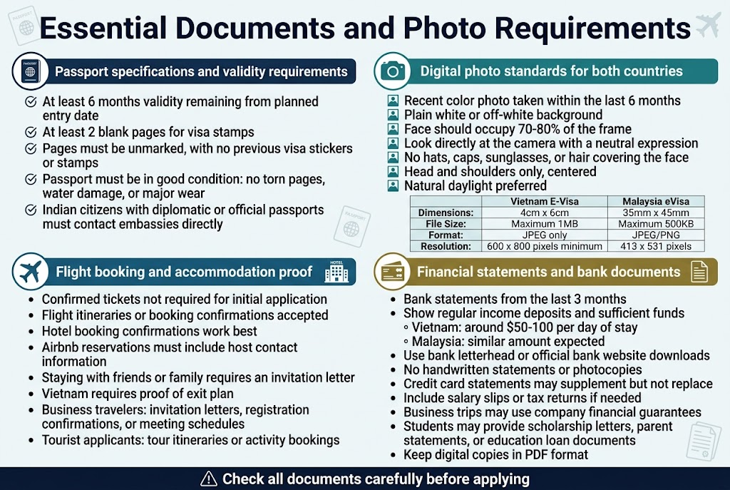 The Secret 15-Minute E-Visa Trick That Gets Indians Into Vietnam & Malaysia INSTANTLY 6 Essential Documents and Photo Requirements