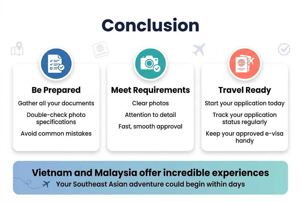The Secret 15-Minute E-Visa Trick That Gets Indians Into Vietnam & Malaysia INSTANTLY 11 conclusion