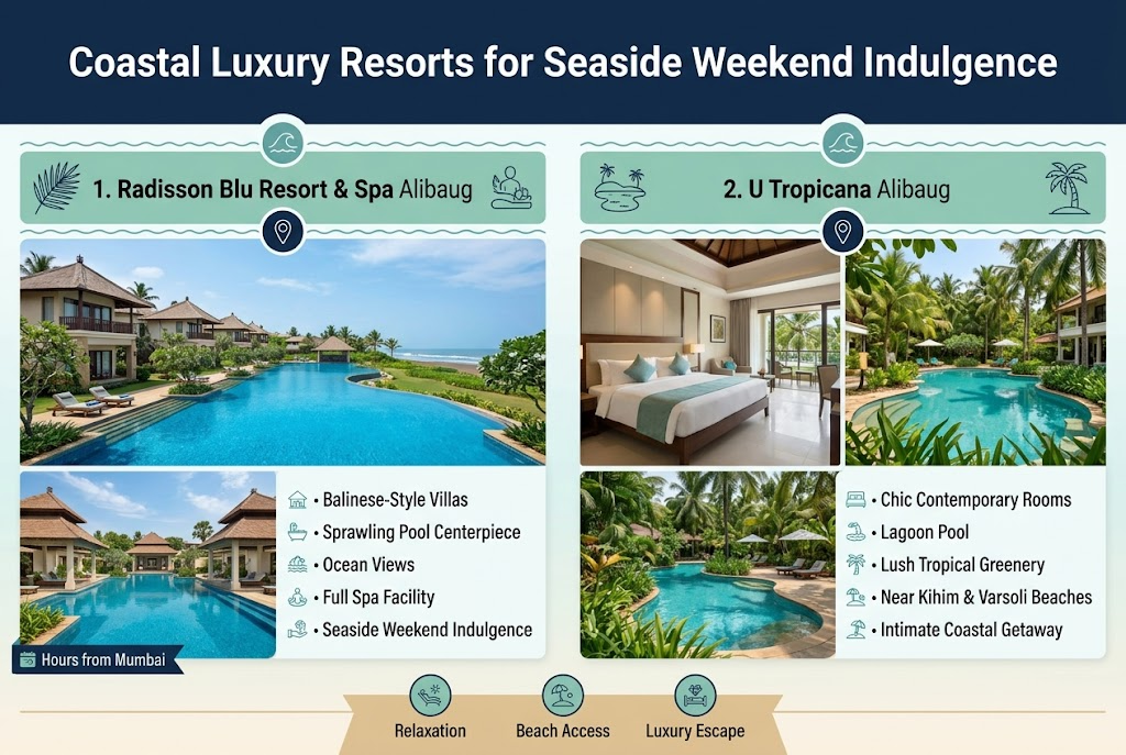 Coastal Luxury Resorts for Seaside Weekend Indulgence